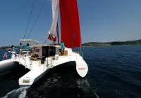 multihull yacht agterstavn cockpit sejler